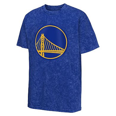 Youth Royal Golden State Warriors Rugged Defense T-Shirt