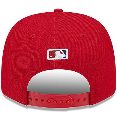Men's New Era Red Washington Nationals Player Replica 9SEVENTY Adjustable Hat