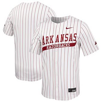 Men's Nike White Arkansas Razorbacks Limited Baseball Jersey
