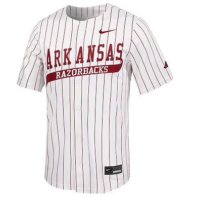 Men's Nike White Arkansas Razorbacks Limited Baseball Jersey