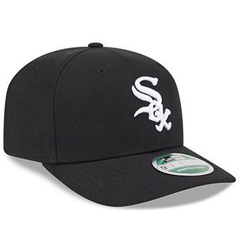 Men's New Era Black Chicago White Sox Player Replica 9SEVENTY Adjustable Hat