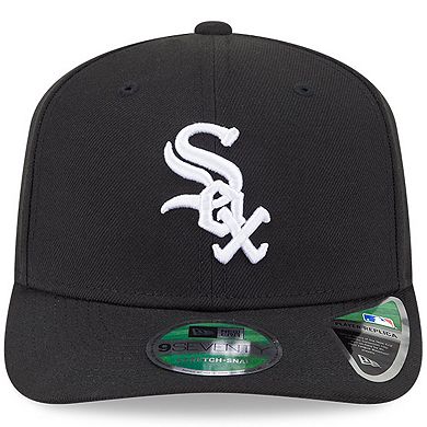 Men's New Era Black Chicago White Sox Player Replica 9SEVENTY Adjustable Hat