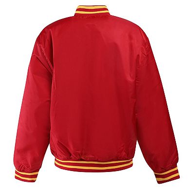 Women's Hype and Vice Cardinal USC Trojans A-Game Varsity Full-Snap Jacket
