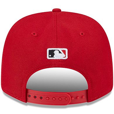 Men's New Era Red Cincinnati Reds Player Replica 9SEVENTY Adjustable Hat
