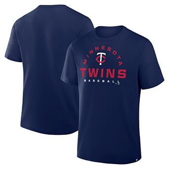 Men's Fanatics Navy Minnesota Twins Clubhouse Legacy Primary Play T-Shirt