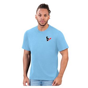 Men's Margaritaville Light Blue Houston Texans Wastin' Away T-Shirt
