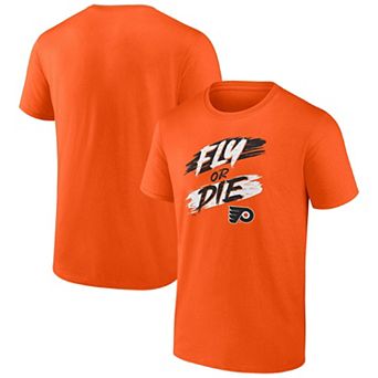 Men's Fanatics Orange Philadelphia Flyers Iconic T-Shirt