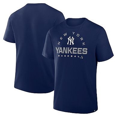 Men's Fanatics Navy New York Yankees Clubhouse Legacy Primary Play T-Shirt