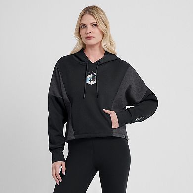 Women's Fanatics Black Minnesota United FC Oversized Legacy Goalkeeper Pullover Hoodie