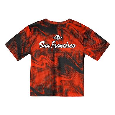 Preschool Orange San Francisco Giants Hitter Infielder 2-Piece Set