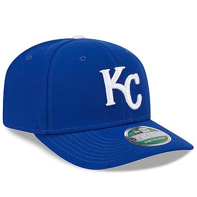 Men's New Era Royal Kansas City Royals Player Replica 9SEVENTY Adjustable Hat