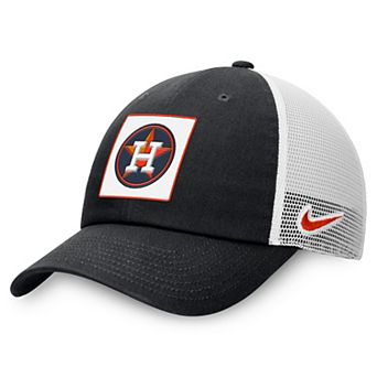 Men's Nike Black Houston Astros Rise Adjustable Trucker Hat