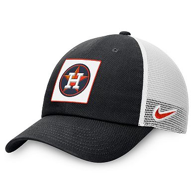 Men's Nike Black Houston Astros Rise Adjustable Trucker Hat