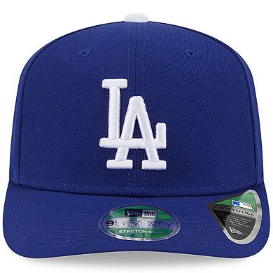 Men's New Era Royal Los Angeles Dodgers Player Replica 9SEVENTY Adjustable Hat