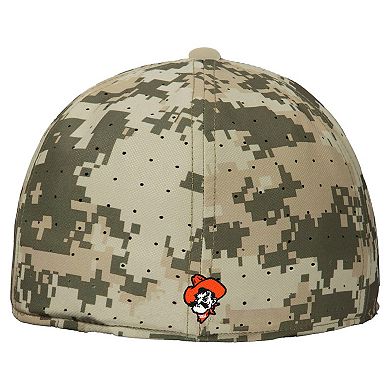 Men's Nike Digital Camo Oklahoma State Cowboys On-Field Baseball Performance Fitted Hat
