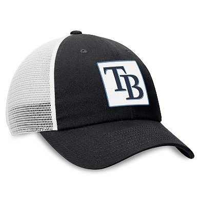 Men's Nike Black Tampa Bay Rays Rise Adjustable Trucker Hat