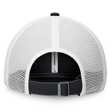 Men's Nike Black Tampa Bay Rays Rise Adjustable Trucker Hat