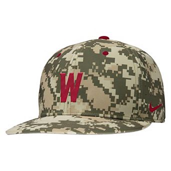 Men's Nike Digital Camo Washington State Cougars On-Field Baseball Performance Fitted Hat