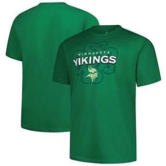 Men's Fanatics Kelly Green Minnesota Vikings Big & Tall Celtic T-Shirt