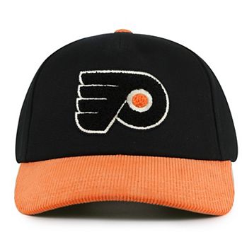 Men's American Needle Black/Orange Philadelphia Flyers Burnett Adjustable Hat