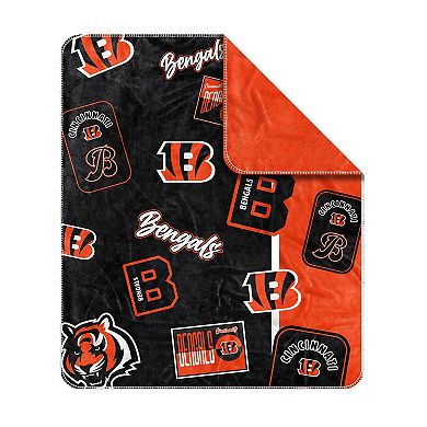 Cincinnati Bengals 50 ۝ x 60 ۝ Dream Weave Throw Blanket