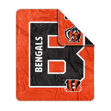 Cincinnati Bengals 50 ۝ x 60 ۝ Dream Weave Throw Blanket