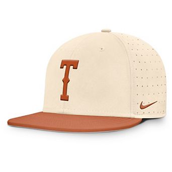 Men's Nike Natural Texas Longhorns Dugout True Dri-FIT Fitted Hat