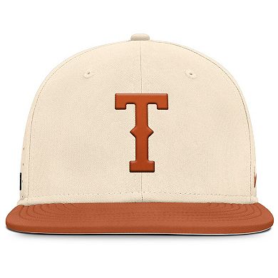 Men's Nike Natural Texas Longhorns Dugout True Dri-FIT Fitted Hat