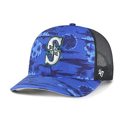Men's '47 Blue Seattle Mariners Fiji Trucker Adjustable Hat