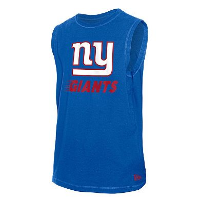 Men's New Era Royal New York Giants Leisure Collection Tank Top