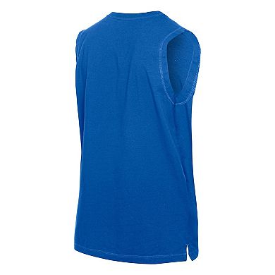 Men's New Era Royal New York Giants Leisure Collection Tank Top