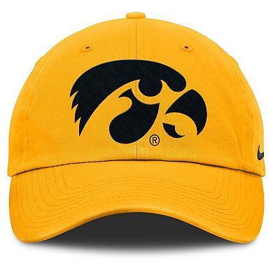 Men's Nike Gold Iowa Hawkeyes Primetime Club Adjustable Hat