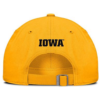 Men's Nike Gold Iowa Hawkeyes Primetime Club Adjustable Hat