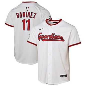 Youth Nike Jos̩ Ram�_rez White Cleveland Guardians Home Limited Player Jersey