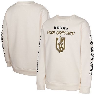 Youth Cream Vegas Golden Knights Star Power Pullover Sweatshirt