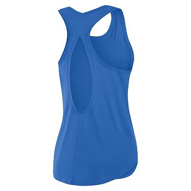 Women's Fanatics Powder Blue Los Angeles Chargers Iron Fan Tank Top