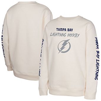 Youth Cream Tampa Bay Lightning Star Power Pullover Sweatshirt