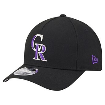 Men's New Era Black Colorado Rockies 9FORTY M-Crown Adjustable Hat