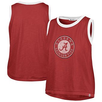 Women's '47 Crimson Alabama Crimson Tide Premier Ringer Tank Top
