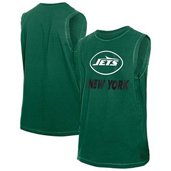 Men's New Era Green New York Jets Leisure Collection Tank Top
