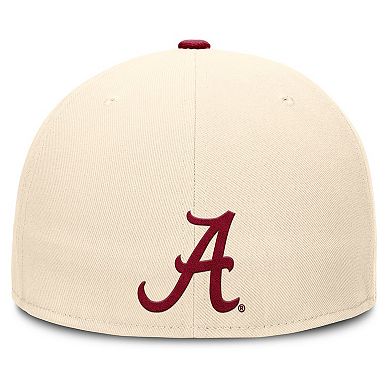 Men's Nike Natural Alabama Crimson Tide Primetime True Performance Fitted Hat