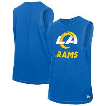 Men's New Era Royal Los Angeles Rams Leisure Collection Tank Top