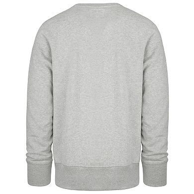 Men's '47 Gray Chicago White Sox Letters Headline Pullover Sweatshirt