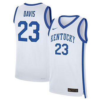 Men's��Nike Anthony Davis White Kentucky Wildcats Performance Replica Basketball Jersey