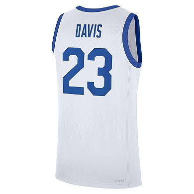 Men's Nike Anthony Davis White Kentucky Wildcats Performance Replica Basketball Jersey