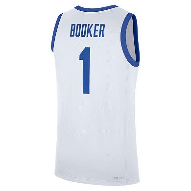 Men's Nike Devin Booker White Kentucky Wildcats Performance Replica Basketball Jersey