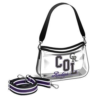 WEAR by Erin Andrews Colorado Rockies Clear Stadium Mini Purse