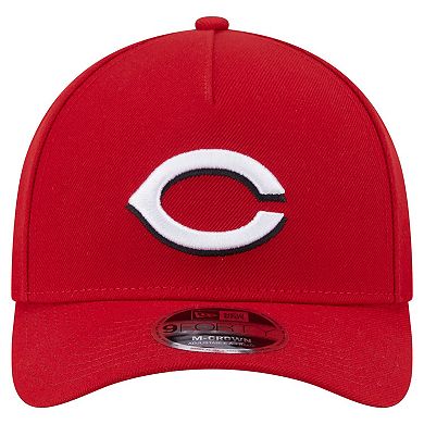 Men's New Era Red Cincinnati Reds 9FORTY M-Crown Adjustable Hat