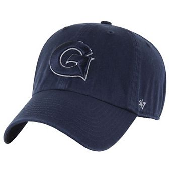Men's '47 Navy Georgetown Hoyas Clean Up Adjustable Hat
