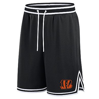 Men's Fanatics Black Cincinnati Bengals Elements Future Ground Shorts
